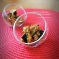 inyako's cooksnap of when they made 揚げかぼちゃのごま和え.