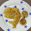 ま　　い's cooksnap of when they made .゜*．めで鯛アップルパイ．*゜..