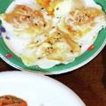 すみま～る's cooksnap of when they made かぼちゃ煮物リメイク！チーズ入り揚げ餃子.
