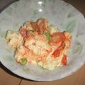 きらり流れ星's cooksnap of when they made 香りたつポテサラキムチ.