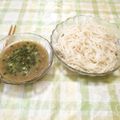papepo☆'s cooksnap of when they made イワシ缶で冷やし素麺.