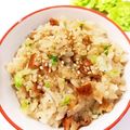 さつき⭐ママ's cooksnap of when they made 大根と薩摩揚げ♡ちりめんじゃこの炊込ご飯.