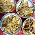 ふたごゆき's cooksnap of when they made きんぴらごぼう。牛肉いり。.