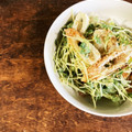 カズ形33's cooksnap of when they made ちくわとカイワレ菜のマヨわさび和え.