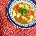 ふたごゆき's cooksnap of when they made 鶏肉ミネストローネ♪簡単夏の漢方食養生.