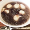 くりーた's cooksnap of when they made 牛乳餅の冷たいお汁粉.