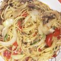 クックIK4DS8☆'s cooksnap of when they made 新玉ねぎ＆オイルサーディンの和風パスタ.