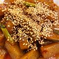 瀬戸ぽん's cooksnap of when they made こんにゃくステーキ簡単ピリカラ煮物甘辛煮.