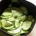 クックじぃじ☆'s cooksnap of when they made ズッキーニのナムル.