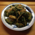 ゆるべジharu's cooksnap of when they made 苦くない♪ゴーヤと油揚げの甘味噌炒め.