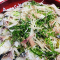 陸ケミ's cooksnap of when they made ✿きゅうりとしめサバのちらし寿司✿.