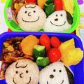 S＊mama♡'s cooksnap of when they made 簡単キャラ弁☆チャーリー&スヌーピー.