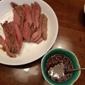 pinkとんちゃん's cooksnap of when they made 玉ねぎたっぷり☆ローストビーフのタレ.