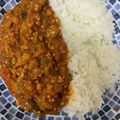 まん！'s cooksnap of when they made 簡単❤ナスとトマトのキーマカレー.