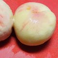JUN1029's cooksnap of when they made 桃の皮剥き.