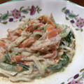 Mimiromi's cooksnap of when they made 簡単！きゅうりとカニカマのオイマヨ和え.