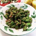 クックE662AA☆'s cooksnap of when they made 炒めたインゲンの胡麻和え.