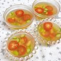 ゆづキッチン's cooksnap of when they made キラキラ☆宝石みたいな夏野菜のゼリー寄せ.