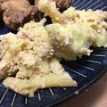 きゃんヴぇる's cooksnap of when they made さつまいも×ごまマカロニサラダ.