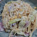 クックNM57TE☆'s cooksnap of when they made フライパンde春キャベツのクリームパスタ.