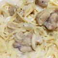 クックみみこ☆'s cooksnap of when they made 余り物＆ワンポット★チキンクリームパスタ.