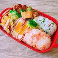のんべぇヒロ's cooksnap of when they made 朝ご飯に！鮭フレークと紅しょうがおにぎり.