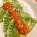ARARARAR's cooksnap of when they made 餃子の皮でもちもち生パスタ風、ラビオリ。.