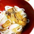 ぷにぷに～mama's cooksnap of when they made 超簡単★10分で完成♫ カレーうどん.