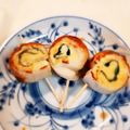 ぷにぷに～mama's cooksnap of when they made ちくわ大葉チーズ巻き.