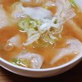 ﾋﾟﾛﾐ♡'s cooksnap of when they made もやしのピリ辛ワンタンみそスープ.