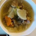 舞花ちゃん☆'s cooksnap of when they made 韓国美肌スープ＠牛テールのコムタンクッパ.