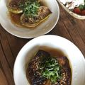 kgummy's cooksnap of when they made 米ナスのステーキ♡わさび醤油バターソース.