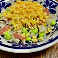 ☆さぶ☆☆'s cooksnap of when they made ＊和風！枝豆塩昆布しらす炒飯＊.