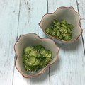 おはなすき's cooksnap of when they made きゅうりもみの胡麻和え.