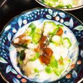 ミッキーこむぎ's cooksnap of when they made 山海ぶしでオクラ、長芋、しめじの和え物.