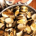 ercerc's cooksnap of when they made ゆかりのイブクロ　　あさりの酒蒸し.