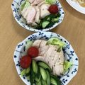 クック2RRIHP☆'s cooksnap of when they made 炊飯器で簡単！しっとりサラダチキン.