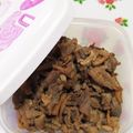 ☆★Tae☆★'s cooksnap of when they made 簡単♪お弁当に◎豚肉の時雨煮☆.