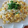 せんしユウヤンLV3's cooksnap of when they made 梅とじゃこの焼き飯.