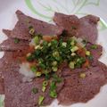 とみぃ11's cooksnap of when they made 居酒屋ご飯☆牛ソテー柚子胡椒ソース♪.