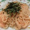 クック0CS64I☆'s cooksnap of when they made 明太子バターそうめん　#素麺.
