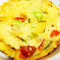ちーずけぇき☆'s cooksnap of when they made パーティにも！ヘルシー簡単ケークサレ★.