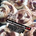 Momo_tmc's cooksnap of when they made 簡単りんご入りシナモンロール.