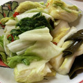 クック2FRXMY☆'s cooksnap of when they made 基本のお漬物★白菜の塩漬け 浅漬け.