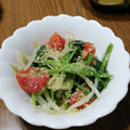 ramieru's cooksnap of when they made ｡*｡ほうれん草ともやし和え｡*｡.