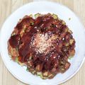 カプチーナ！'s cooksnap of when they made 材料3つ！簡単！オクラのお好み焼き風.