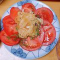 あたマンマ's cooksnap of when they made 我が家の人気☆トマトサラダ.