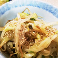 クッキン坊主's cooksnap of when they made もやしとレタスの酢醤油和え♡.