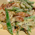 tanachan♡'s cooksnap of when they made ささげ豆ときゅうりとカニカマのサラダ.
