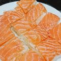 ★ぷりん's cooksnap of when they made 塩麹でサーモンお刺身。.